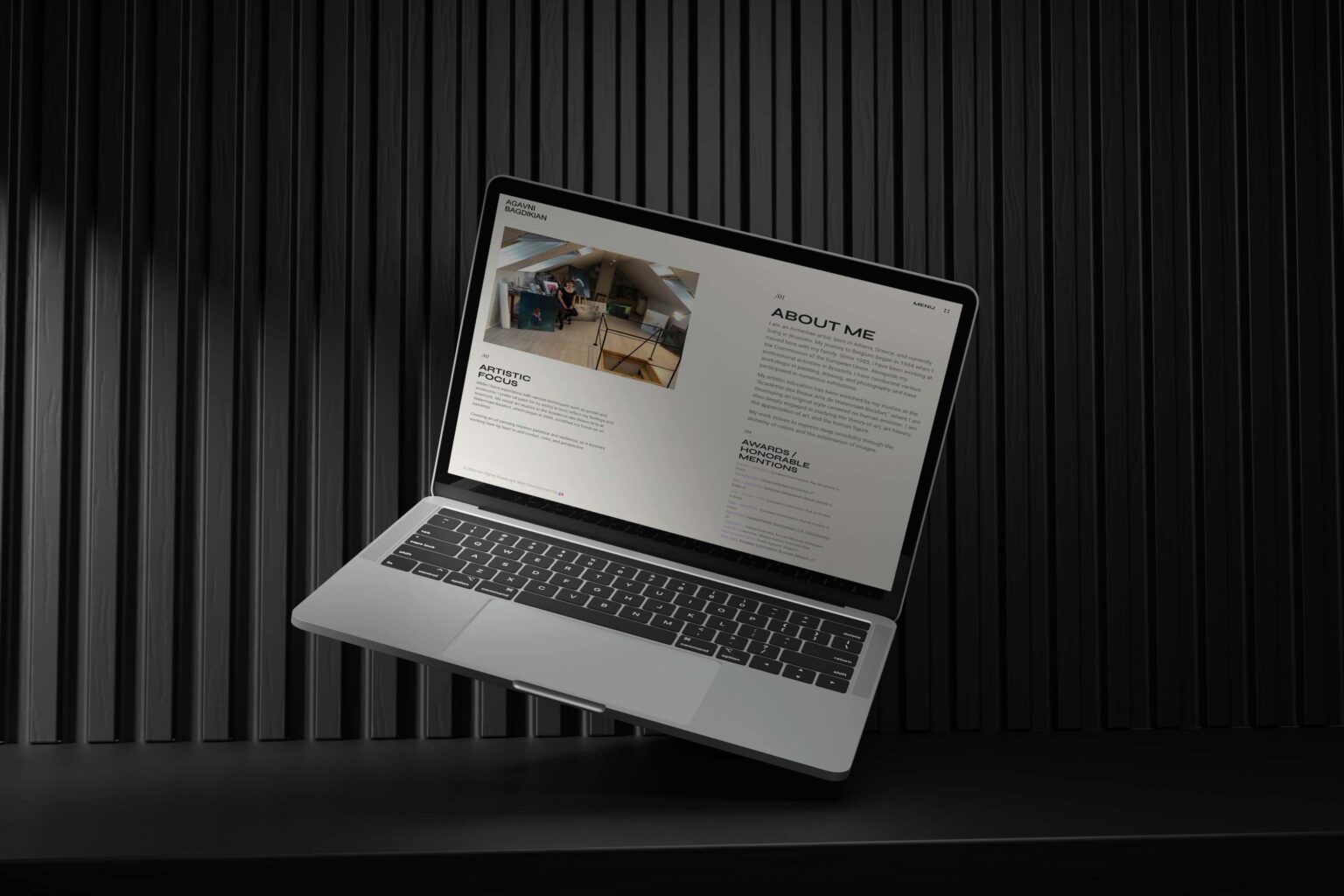 Online gallery για ζωγραφική και mixed media τέχνη